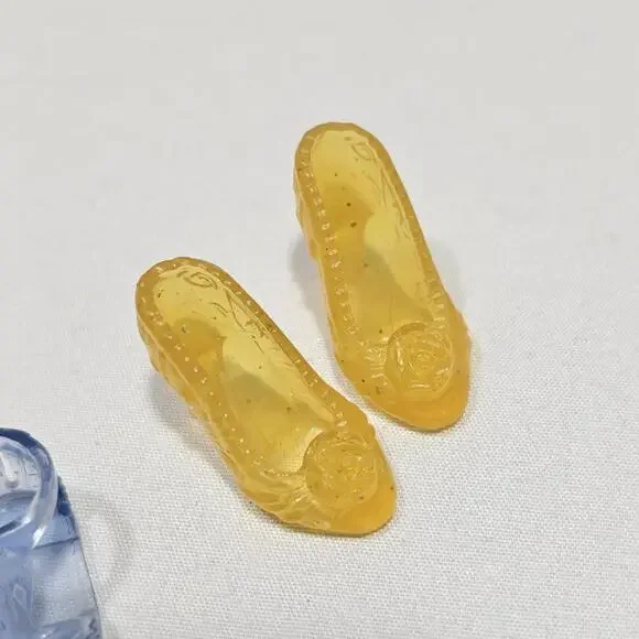 Hasbro Disney Princess Doll Belle And Elsa Heels And Sandals Shoe Accessory Lot - Picture 3 of 5